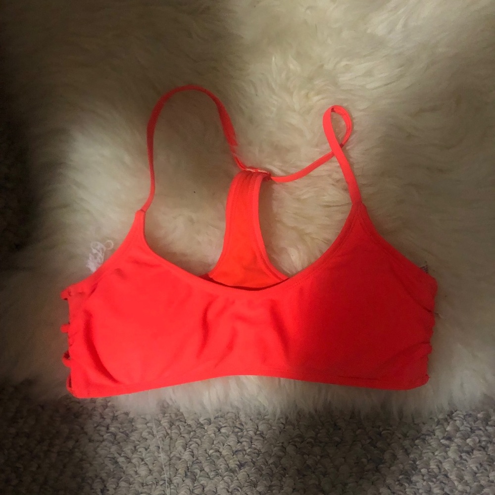 Target bright orange swim top